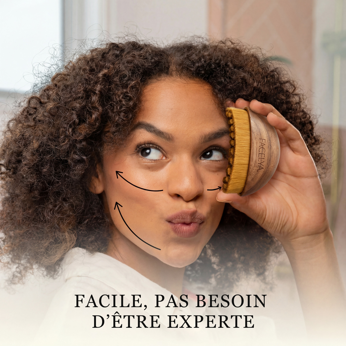 FACELYA — Brosse de Drainage Lymphatique